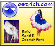 ostrich.com: Fans - Sally Rand, Burlesque, Ostrich, Marabou